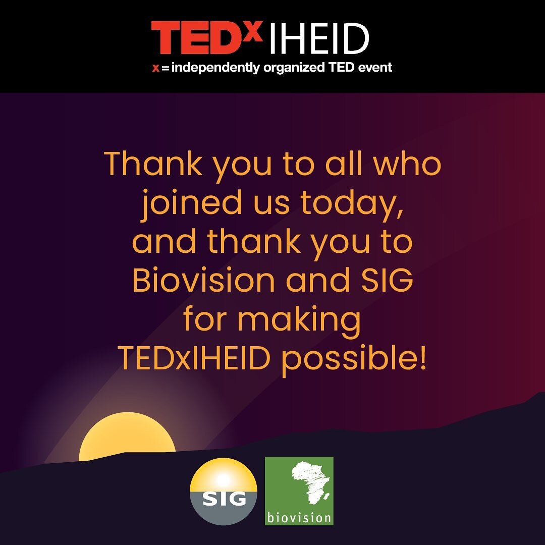 THANK YOU FOR JOINING US! 🎉
The inaugural TEDxIHEID conference has officially come to an end! Thank you to all the brilliant speakers, performers, and students that shared their ideas for &ldquo;The Dawn of A New Era&rdquo; on our stage! 🌄
The da